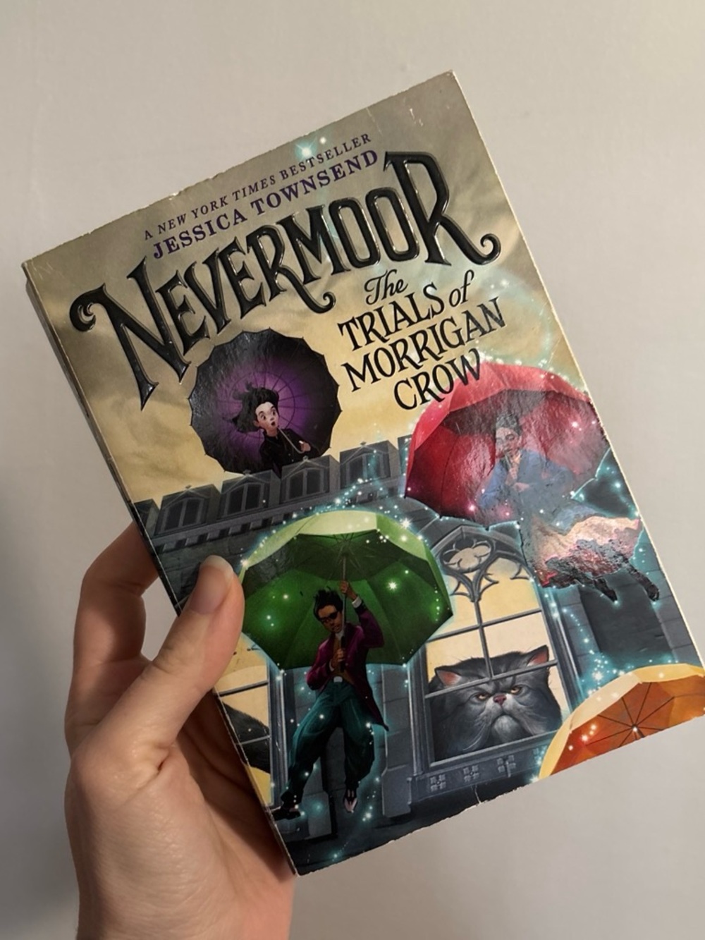 Nevermoor: The Trials of Morrigan Crow Hardcover Book - Multicolor